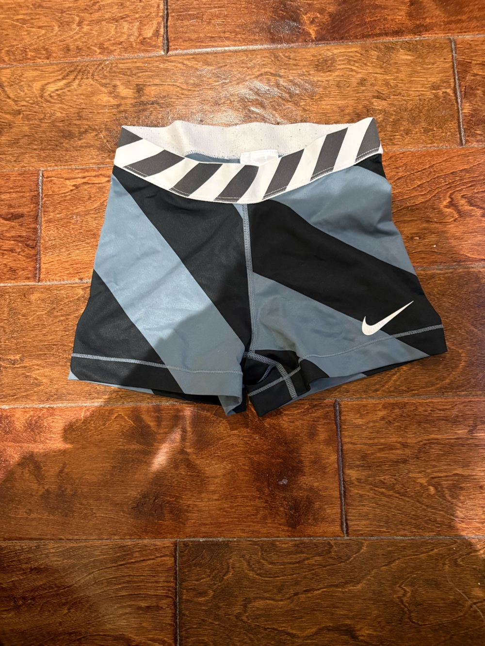 Nike Women’s Black and Gray Shorts